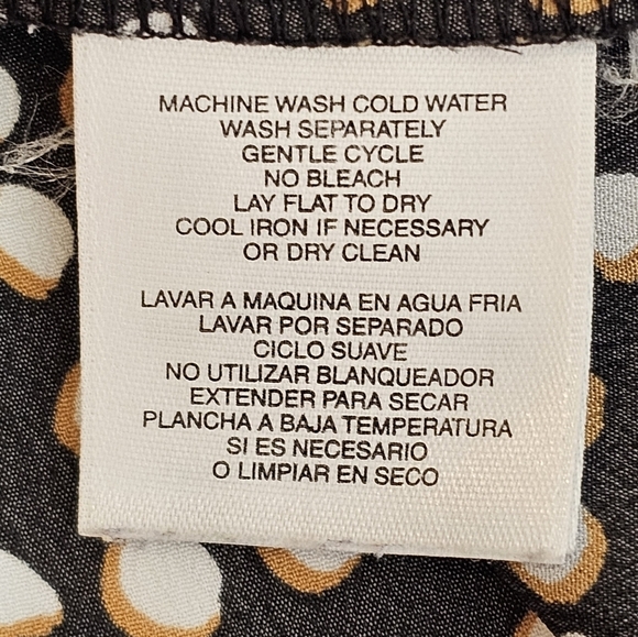 Nine West Polka Dot Lightweight Tank with Keyhole Neckline XL - Picture 6 of 9